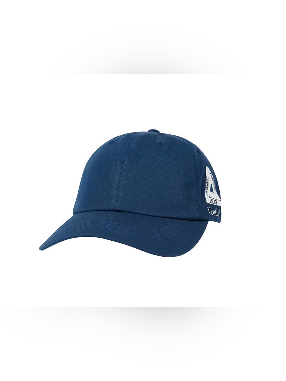Palace Ventile Side Tri 6-Panel Navy One Size Adjustable Logo Hat Cap FW24